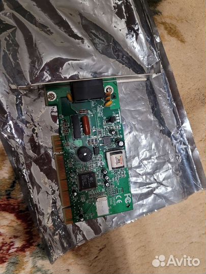 Модем, роутер, звуковая карта, сетевая карта