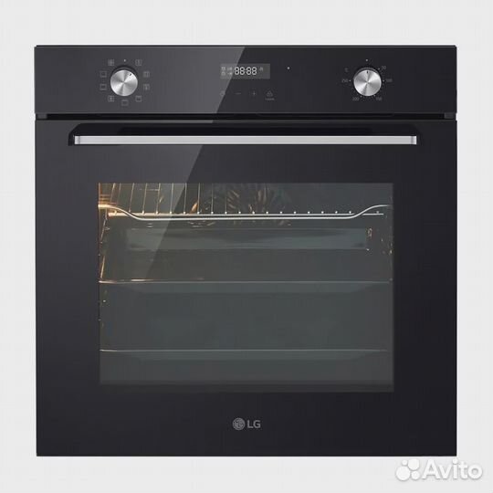 Духовой шкаф LG/черное стекло/телескопы х1
