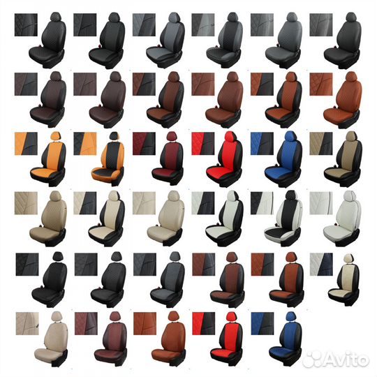 Чехлы на сидения для Opel Astra H с 04-14г