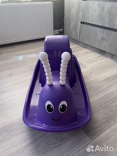 Качалка улитка детская