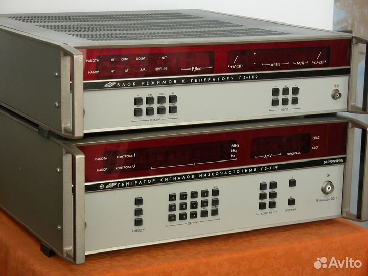 Генератор сигналов телеграфных г3-119