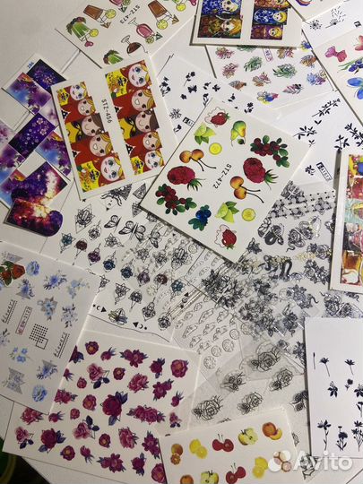 Наклейки для ногтей