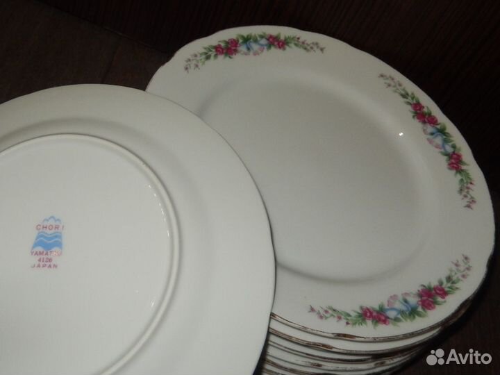 Наборы тарелок, японский фарфор