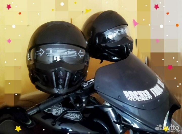 Мотошлем новый