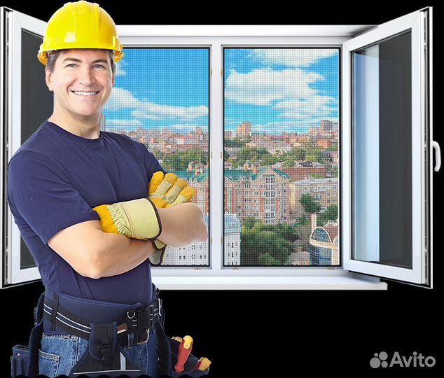 Ремонт пластиковых окон замена стеклопакетов сетки