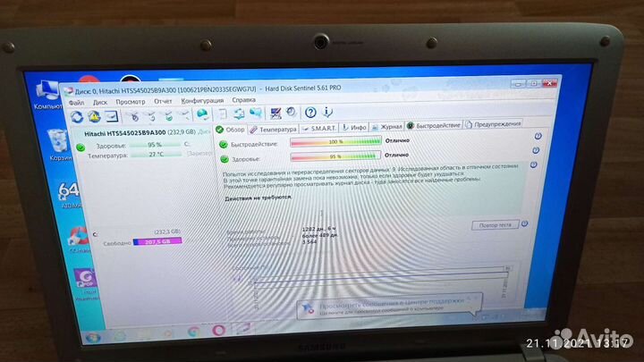 Ноутбук Samsung np-r528