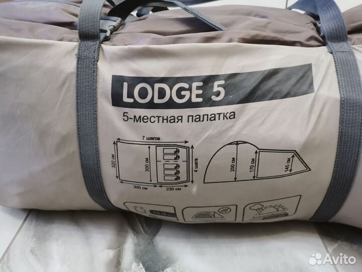 Палатка 5-ти местная Outventure lodge 5