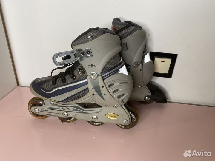 Роликовые коньки roces женские 38 р в отл сост