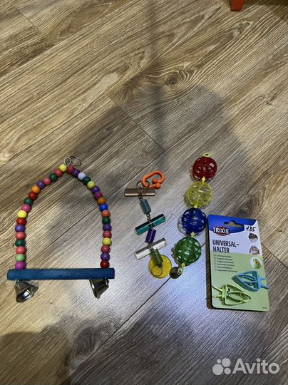 Игрушки для птиц, попугая