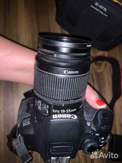 Зеркальный фотоаппарат canon 650d