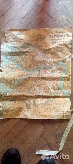 Карта план Санкт-Петербурга