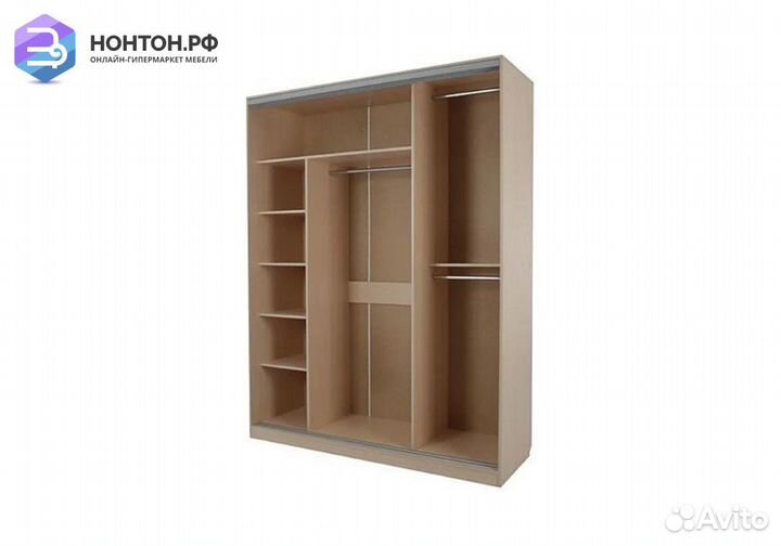 Шкаф-купе Бассо 7-600 08 дуб млечный