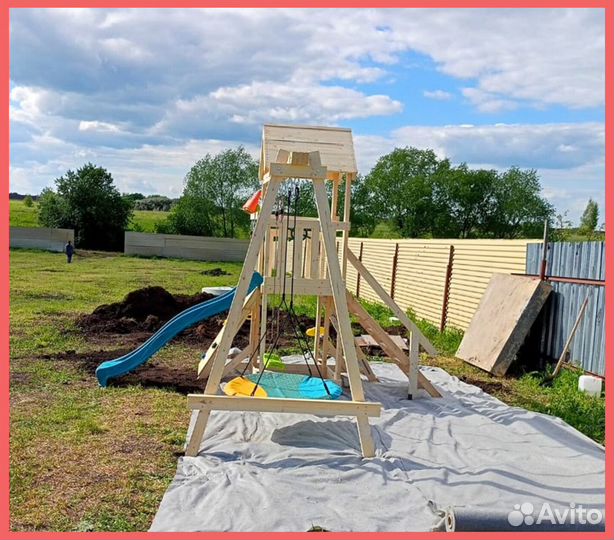 Детский игровой комплекс уличный