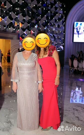 Вечернее платье в пол 48 размер