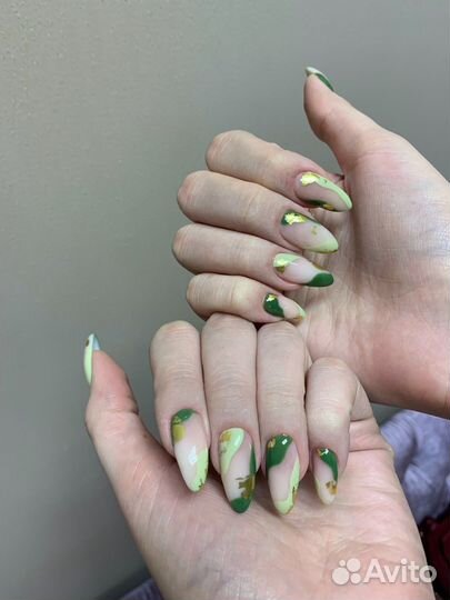 Маникюр гель лак