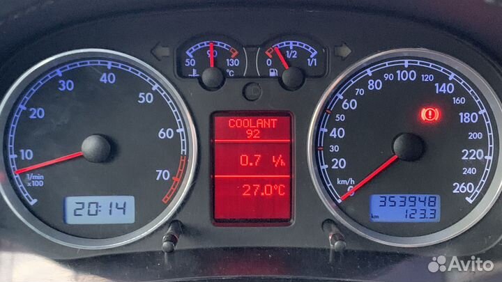 Приборная панель golf4/bora/passat b5