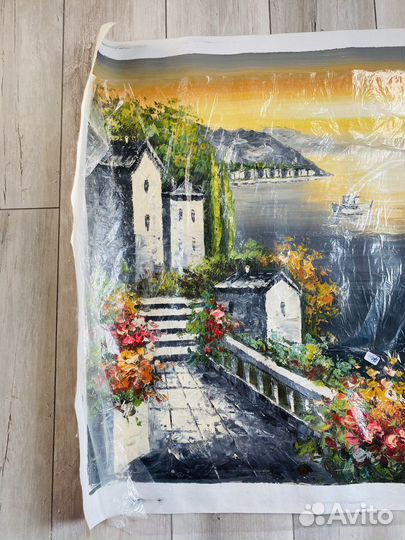 Картина холст масло 68/98 см