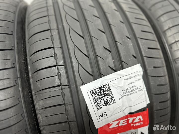 Zeta Alventi 245/35 R19 и 275/30 R19 105Y