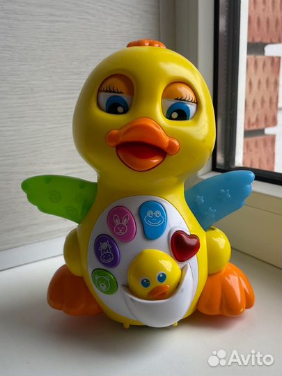 Детская Игрушка утка baby go