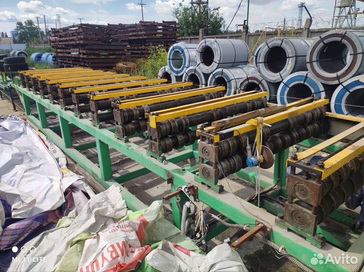 Линия производства профлиста c8