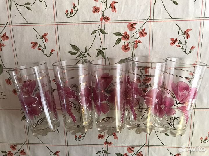 Бокалы и хрусталь СССР