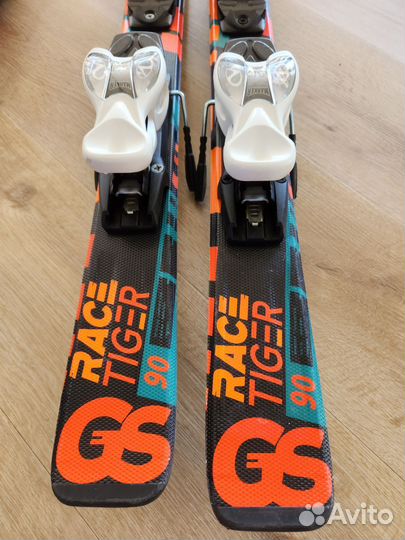 Горные лыжи детские 90 комплект