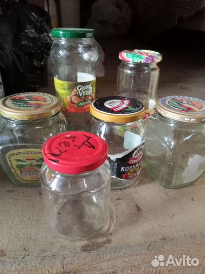 Банки стеклянные нестандарт