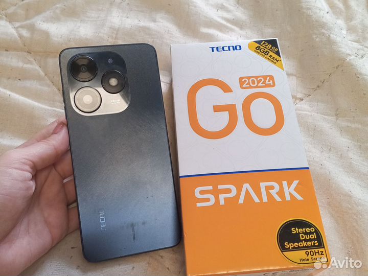 TECNO Spark Go 2024, 4/128 ГБ