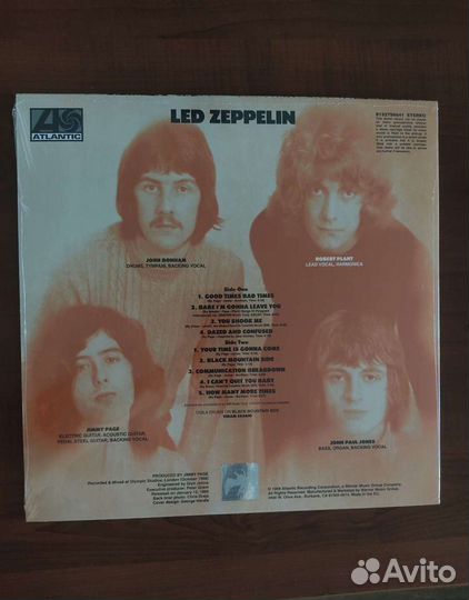 Виниловая пластинка Led Zeppelin