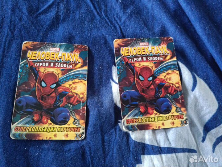 Карточки Марвел