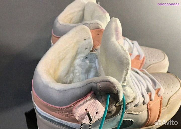 Кроссовки Nike Air Jordan тёплые (Арт.85468)