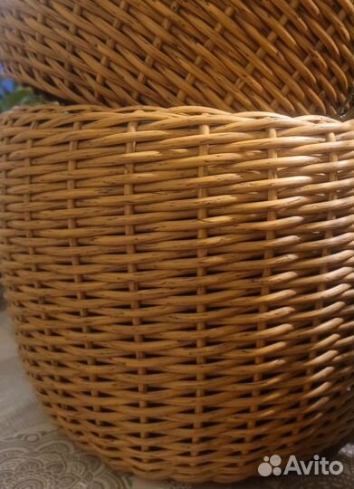 Кашпо из ротанга 12 литров,16 литров