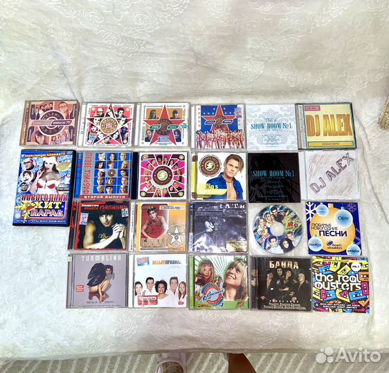 CD диски с музыкой 2000-е фабрика mtv музтв