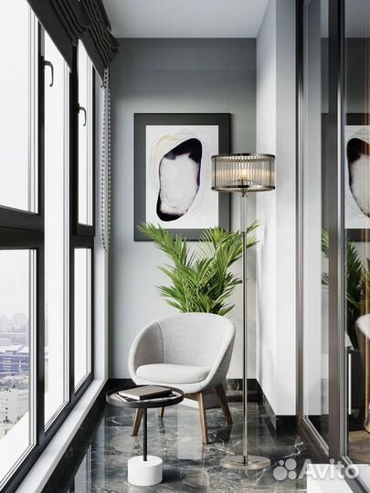 Заводские окна на балкон