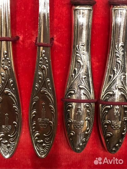 Набор столовых приборов мельхиор Олимпиада