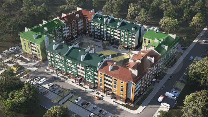 2-к. квартира, 74,4 м², 4/5 эт.