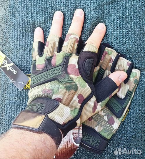 Перчатки Тактические Беспалые M-Pact Mechanix