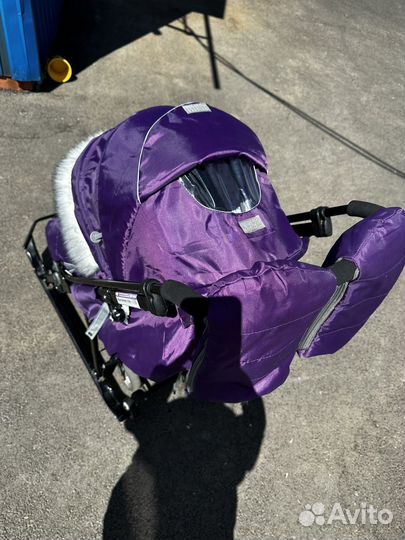 Детские санки коляска 7-5sk