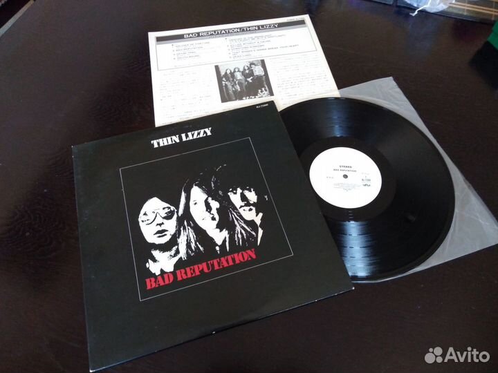 Thin lizzy (BAD reputation) japan LP. promo