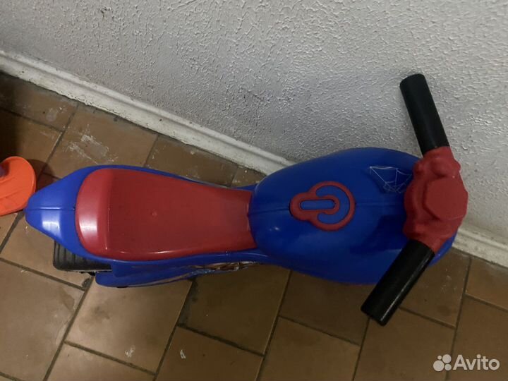 Детский беговел мотоцикл полесье