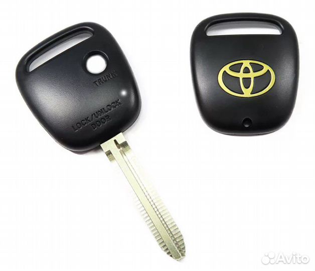 Корпус ключа Тойота Витц Функарго 1 кнопка toy42