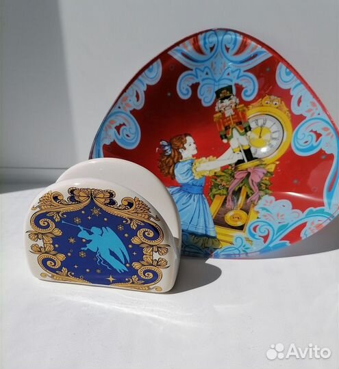 Салатник и салфетница