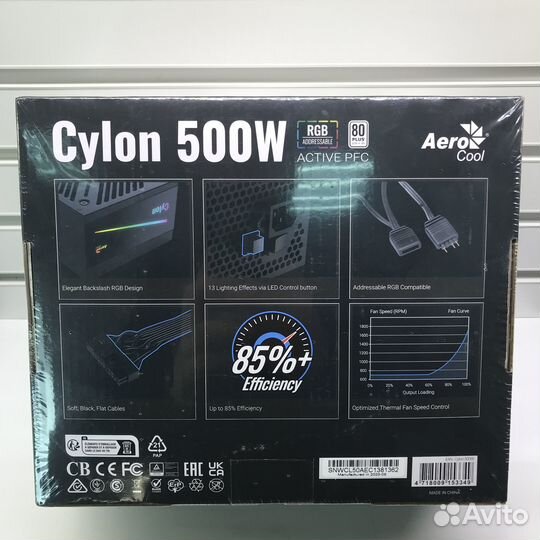 Блок питания 500w Cylon RGB