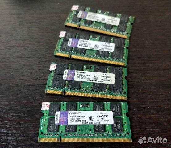 Оперативная память DDR2 2 Гб/800 Mhz для ноут и пк