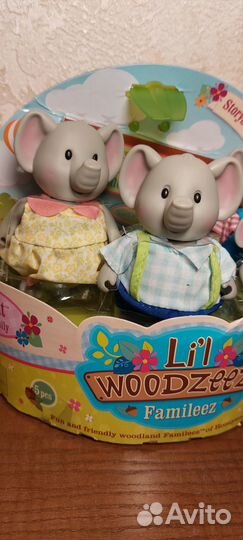 Li'l Woodzeez Семья слоников