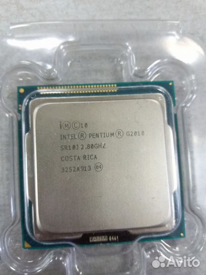 Процессор s1155 Intel Pentium G2010 2 ядра
