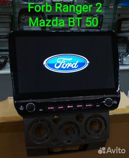 Mazda bt-50 Ford ranger 2 магнитола Android