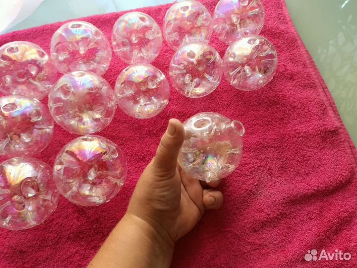 Стеклянные шары для диодной люстры