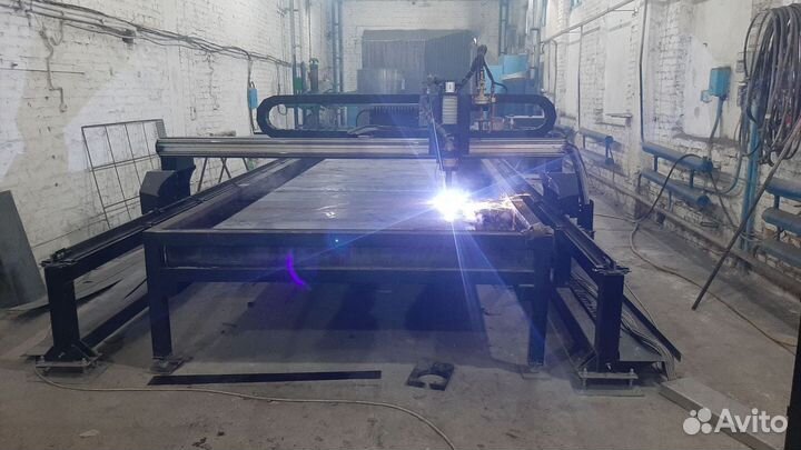 Плазменная резка металла на станке с чпу