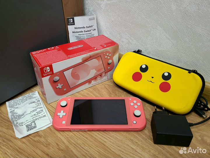 Nintendo Switch Lite 145гб+любые игры